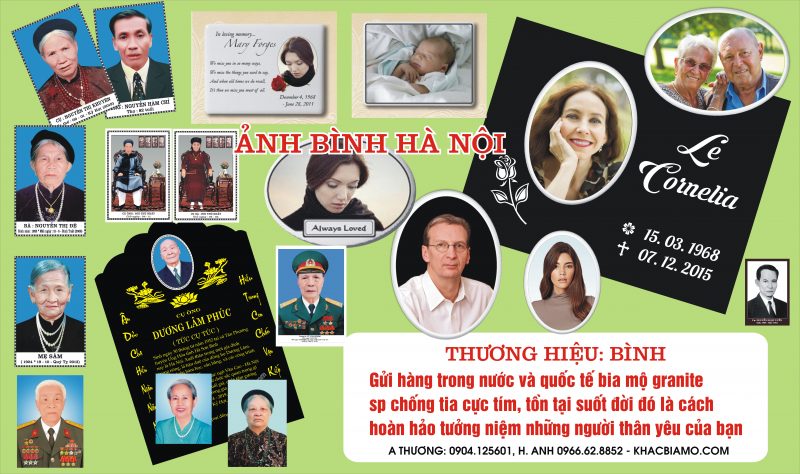 Làm hình ảnh bia mộ chất lượng cao