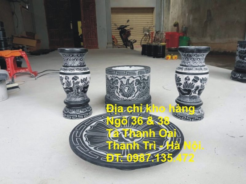 Bộ bát hương 4 chi tiết