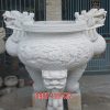 Mẫu lư hương đá trắng bán tại hà nội