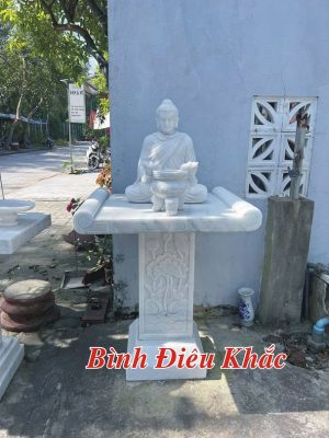 mẫu ban thờ bằng đá